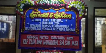 Polres Metro Tangerang Kota Datangi Pokja WHTR Ucapkan Selamat HPN 2024