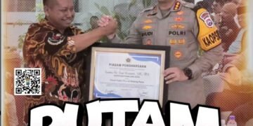 Puncak HPN, PWI Malang Raya Beri Penghargaan Kepada Kapolresta Malang Kota