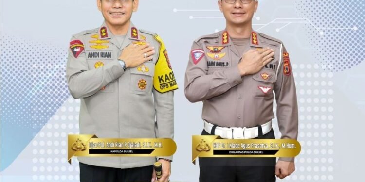 Ditlantas Polda Sulsel Apel Gelar Pasukan Operasi Keselamatan Pallawa 2024