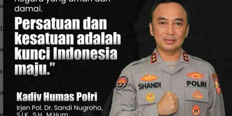 Kadiv Humas Polri: Persatuan dan Kesatuan Kunci Indonesia Jadi Negara Maju, Aman, dan Damai