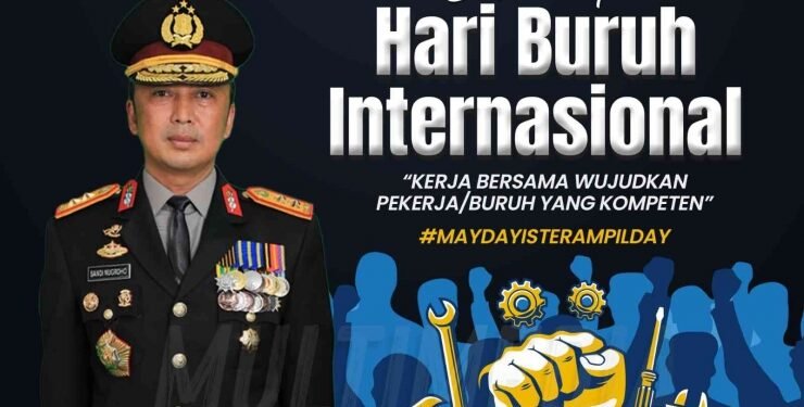 Kadiv Humas Polri Ucapkan Selamat Hari Buruh Internasional, Kolaborasi untuk Pekerja yang Konsisten