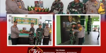 HUT TNI ke-79, Kapolresta Bulungan dan PJU Beri Suprise ke TNI, Berharap Sinergitas Semakin Kuat Dalam Menjaga Stabilitas Keamanan