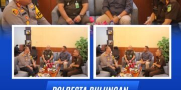 Membangun Sinergitas, Kapolresta Bulungan Silahturahmi ke Kejari dan PN Tanjung Selor