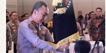 Pataka Sahityadharma Narawata Divisi Humas Polri Diresmikan Irjen Pol Sandi Nugroho