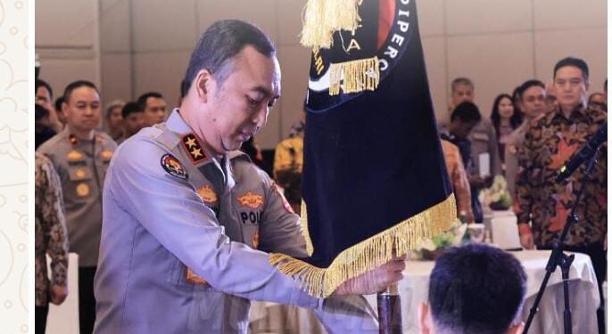 Pataka Sahityadharma Narawata Divisi Humas Polri Diresmikan Irjen Pol Sandi Nugroho