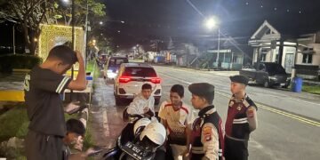 Polresta Bulungan Intensifkan Patroli Cegah Kenakalan Remaja di Area Tepian Sungai Kayan
