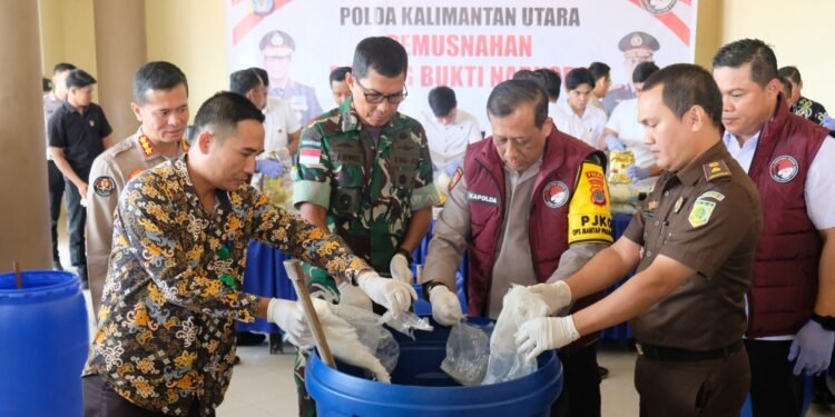 Polda Kalimantan Utara dan Perang Melawan Narkoba: Transformasi dan Komitmen Menuju Wilayah Bebas Narkoba