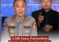 Polri Berhasil Selesaikan 3.326 Perkara Premanisme di Seluruh Wilayah Indonesia