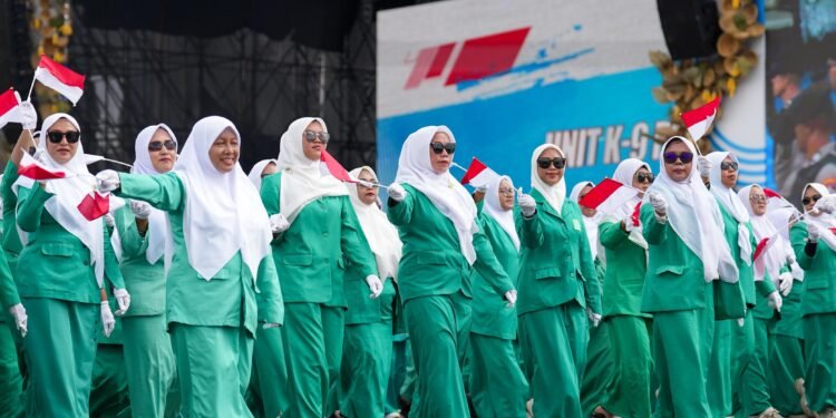 Fatayat NU Turut Andil Dalam HUT Bhayangkara ke-79, Kadiv Humas: Mari Terus Bersinergi Membangun Bangsa