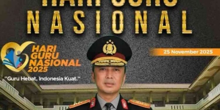 Guru Hebat, Indonesia Kuat : Pesan Haru Kadivhumas Polri di Hari Guru Nasional 2025