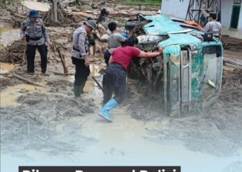 Ribuan Personil Polri Masih Berjibaku Di Lokasi Bencana Sumbar