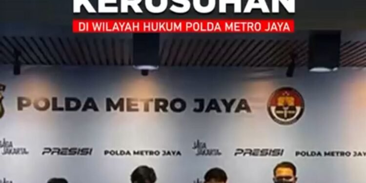 Polda Metro Tangkap 3 Penghasut Rencanakan Aksi Rusuh, Sita Bom Molotov