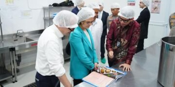 Dapur MBG Polri Curi Perhatian Delegasi Prancis