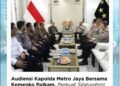 Kapolda Metro Jaya Audiensi dengan Kemenko Polkam, Perkuat Sinergi Jaga Stabilitas Kamtibmas Jakarta