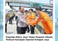 Kapolda Metro Jaya Tinjau Pospam Cikunir, Perkuat Kesiapan Operasi Ketupat Jaya 2026