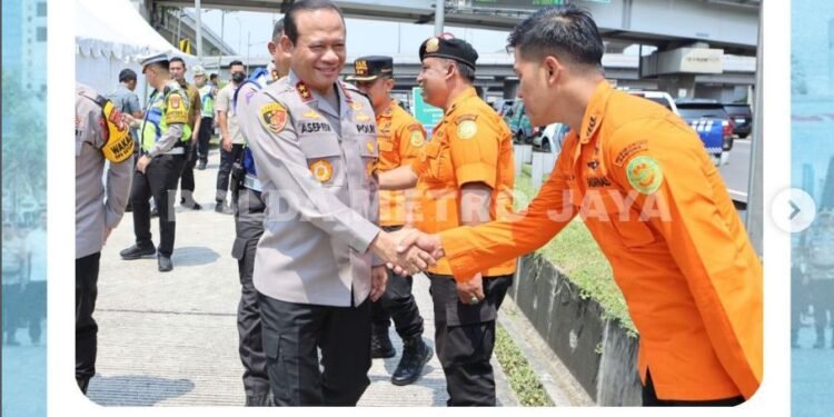 Kapolda Metro Jaya Tinjau Pospam Cikunir, Perkuat Kesiapan Operasi Ketupat Jaya 2026