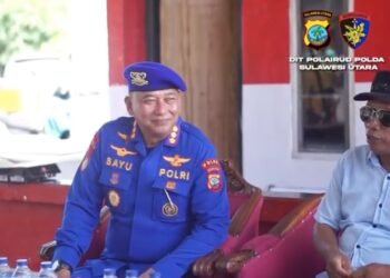 Ditpolairud Polda Sulut Gandeng Warga Lembeh, Perkuat Keamanan Pesisir Bitung Lewat Diskusi Hangat