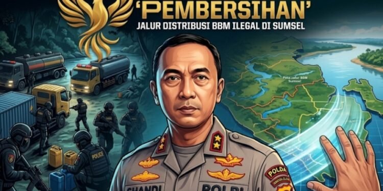 Irjen Pol Sandi Nugroho dan Operasi Senyap “Pembersihan” Jalur Distribusi BBM Ilegal di Sumsel